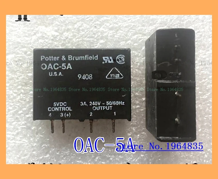 OAC-5A 4 3A240VAC 5V
