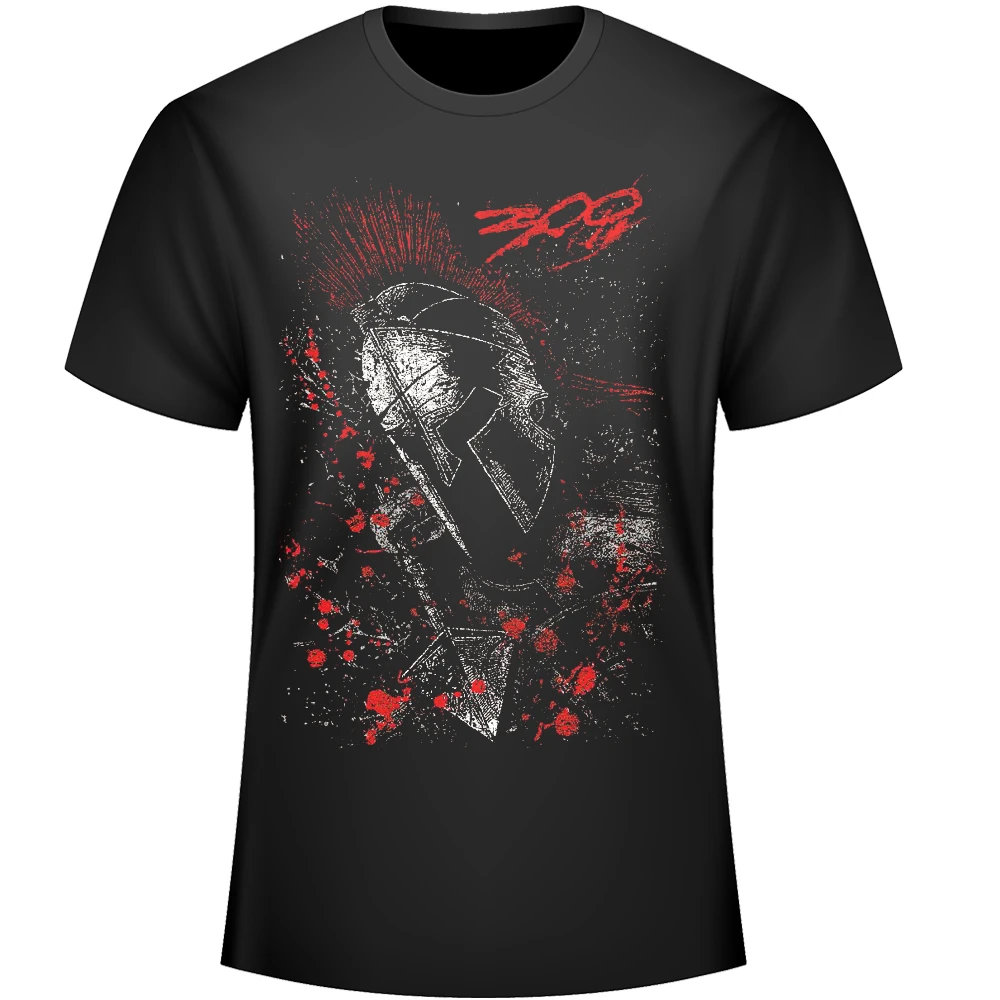 Sparta 300 Warrior Leonidas T-shirt. Fashion Design Summer Cotton Short  Sleeve O-neck Men's T Shirt New S-3xl - T-shirts - AliExpress