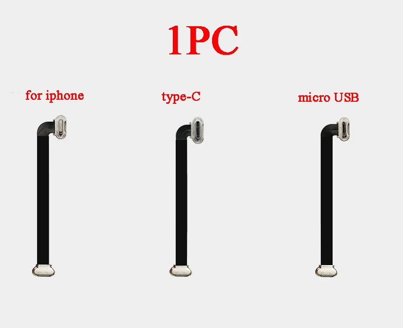 75 мм бесшовный гладкий 4 зарядный кабель lightning Type C Micro USB для Samsung iphone 7 8 x HUAWEI Zhiyun |