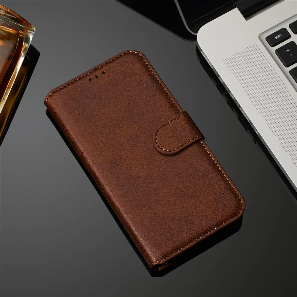 

Plain PU Leather Case For Huawei Honor 20 Pro 9X 8S 8A 7A Flip Retro Wallet Holder Book Case For Honor 10 Lite 9 10i 20i Cover
