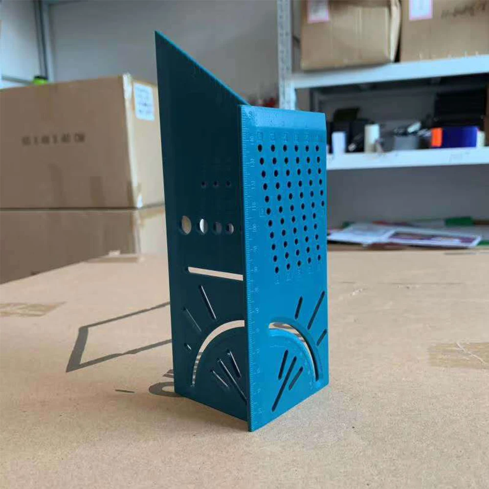 3D Mitre угол измерения квадратный измерительный инструмент 45 градусов и 90 градусов с плотником карандаш поступление деревообрабатывающий Калибр линейка