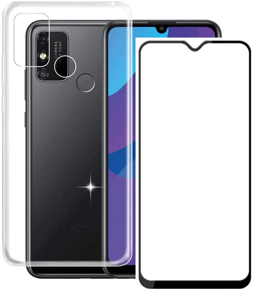 Для UMIDIGI A7 PRO закаленное стекло 6 3 дюйма для F2 чехол с полной защитой полным
