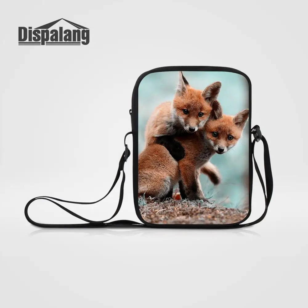 Bag04 Брендовые сумки, сумки для мальчиков-подростков, крутые животные, единорог, лошадь, лиса, волк, Мужская мини сумка-мессенджер, мужские сумки через плечо, школьные сумки - Цвет: Bag04