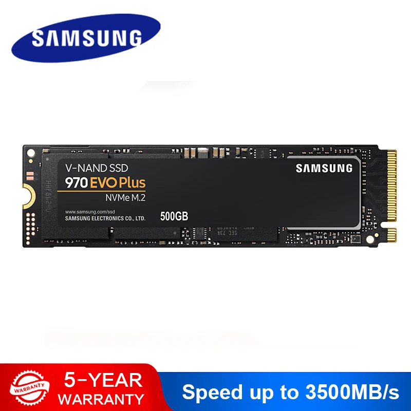 Samsung ssd 1TB M.2 M2 1 ТБ 250 ГБ SSD 500 Гб 970 Evo Plus HHD Nvme Внутренний твердотельный накопитель