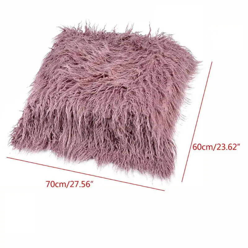 3PCS Newborn Photography Props Accessory Toddler Photo Blankets Wrap and Headband Mohair Stretch Knit Swaddle Wraps Studio Props 6