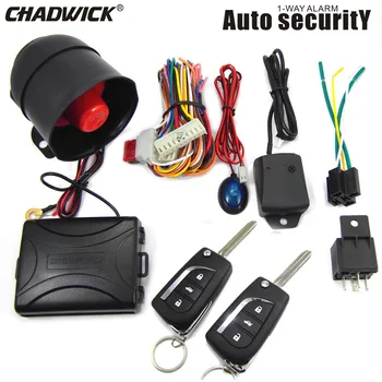 

Remote start kit Control Central Door Lock for TO#02 Keyless entry System Car Alarm Systems button Lock flip key blade keychain