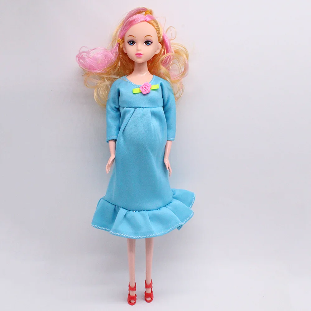 Новая кукла для беременных с большим животом 30 см Bjd 1/6 у нее ребенок в животе