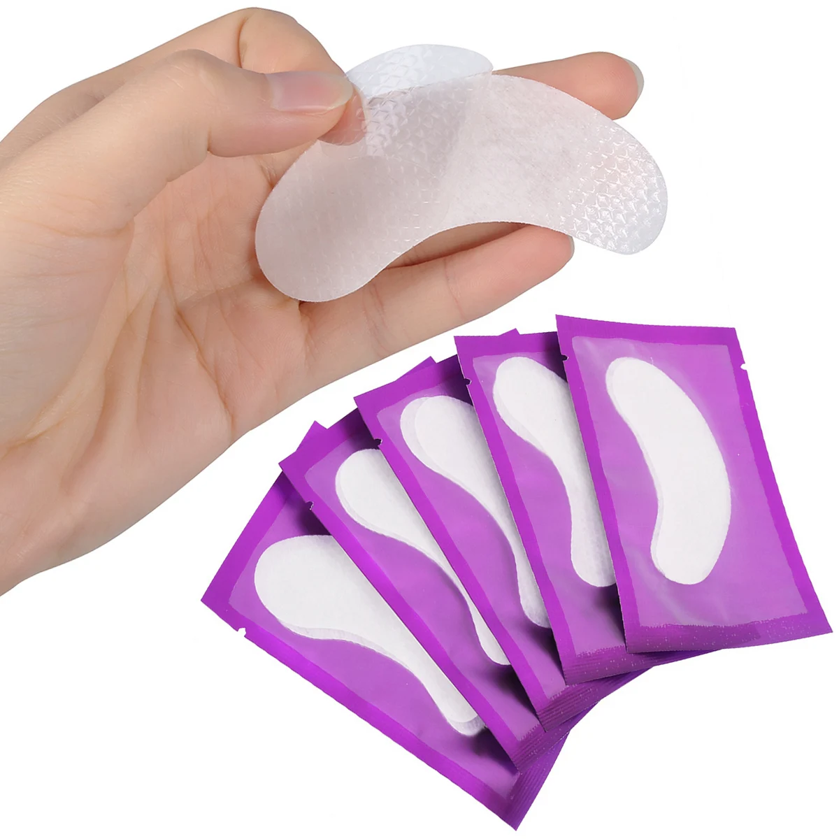 100Pairs/Set Eyelash Extension Hydrogel Under Eye Gel Pad Patch Tape Beauty Tool Eye Mask Paper Mask Pack Patches Tips Sticker