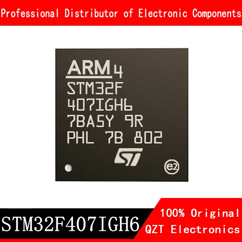 новый оригинальный STM32F407IGH6