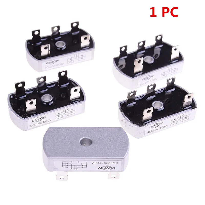 20Amp Generator Diode Rectifier Bridge Three Phase Power Fast Recovery Rectifiers Diodes Kits For Generator SQL20A