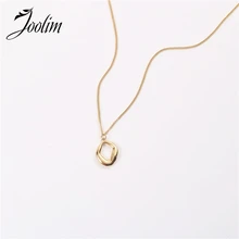 

JOOLIM Jewelry Wholesale Geometric Pendant Necklace Dainty Necklace Stainless Steel