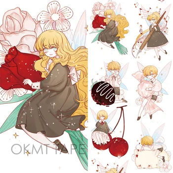 

Tape Person Little Man National Decoration Tape Sticker