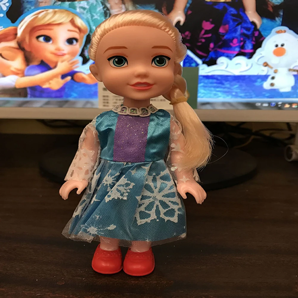 Короткая кукла Холодное сердце Disney сменная одежда для кукол маленькое платье