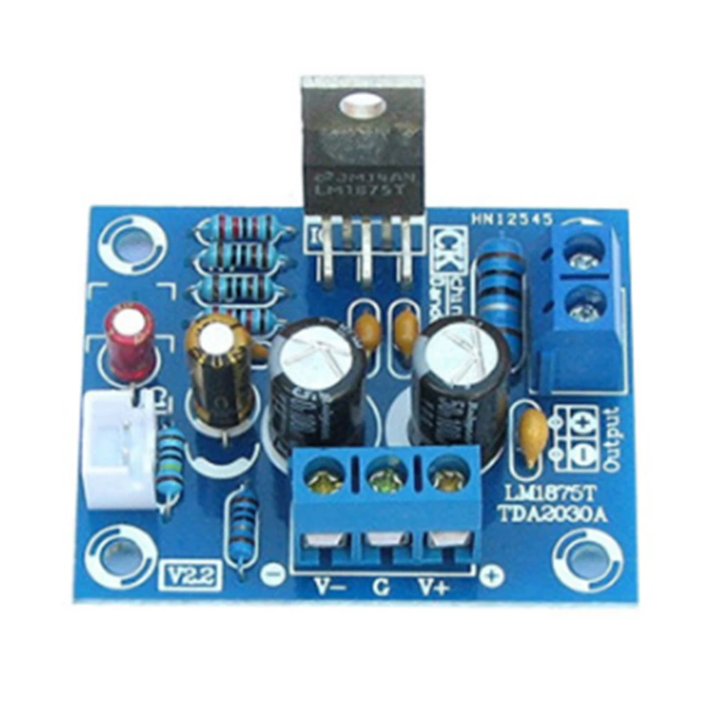 1Set 20W LM1875T Mono Channel Stereo Audio HIFI Amplifier Board Module DIY Kit C