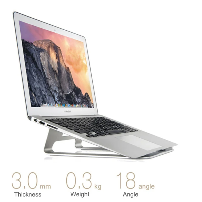 Портативный держатель для ноутбука из алюминиевого сплава для Macbook Air/Pro OD889