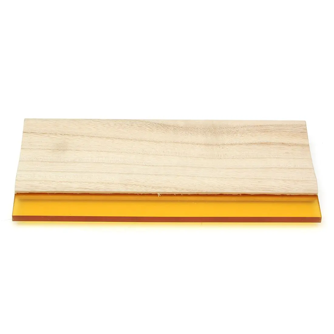 

10 inch Silk Screen Printing Press Squeegee Single 70 Durometer Ink Scraper Tool