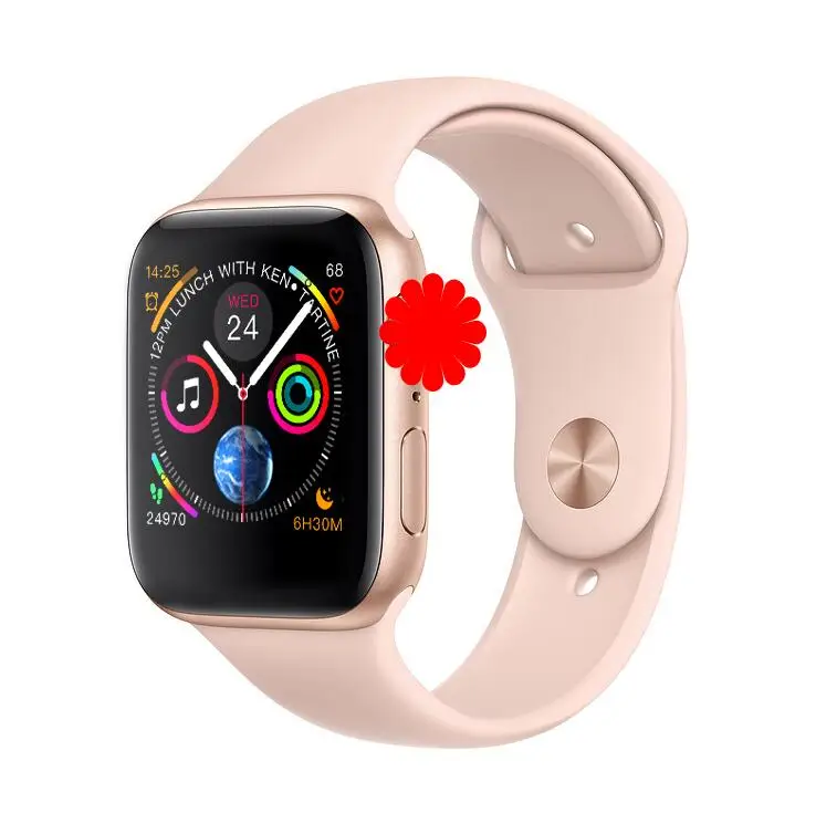 IWO 8 PLUS Смарт-часы 44 мм Bluetooth Smartwatch Series 4 SIRI для samsung Xiaomi huawei ios Apple iphone 5 6 7 8 X XS MAX XR