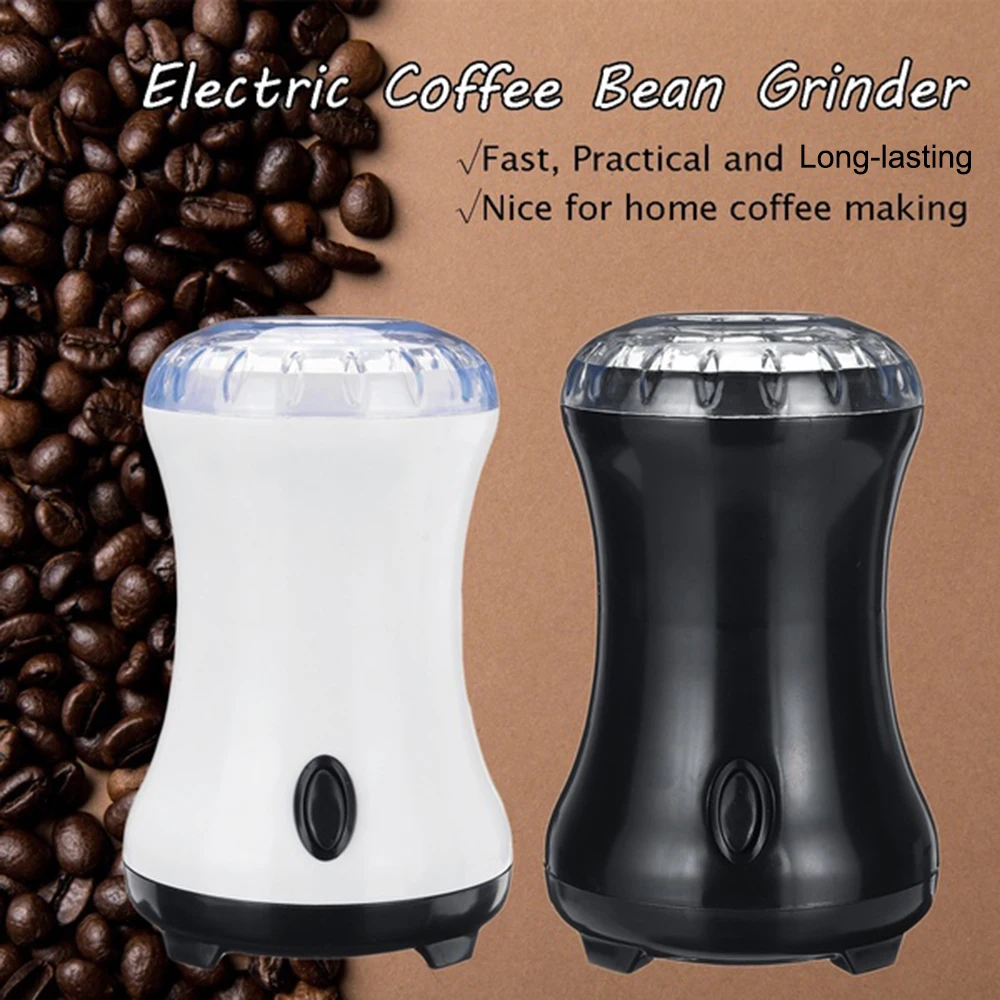 

Mini Electric Grinder Portable Coffee Bean Spice Grinder Maker Salt Pepper Herbs Nuts Spices Mill Grinder Blender Tool 220V