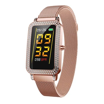 

Smart Watch Women G68 Heart Rate Blood Pressure Monitoring Calorie Fitness Tracker Waterproof Call Reminder Wrist Band Bracelet