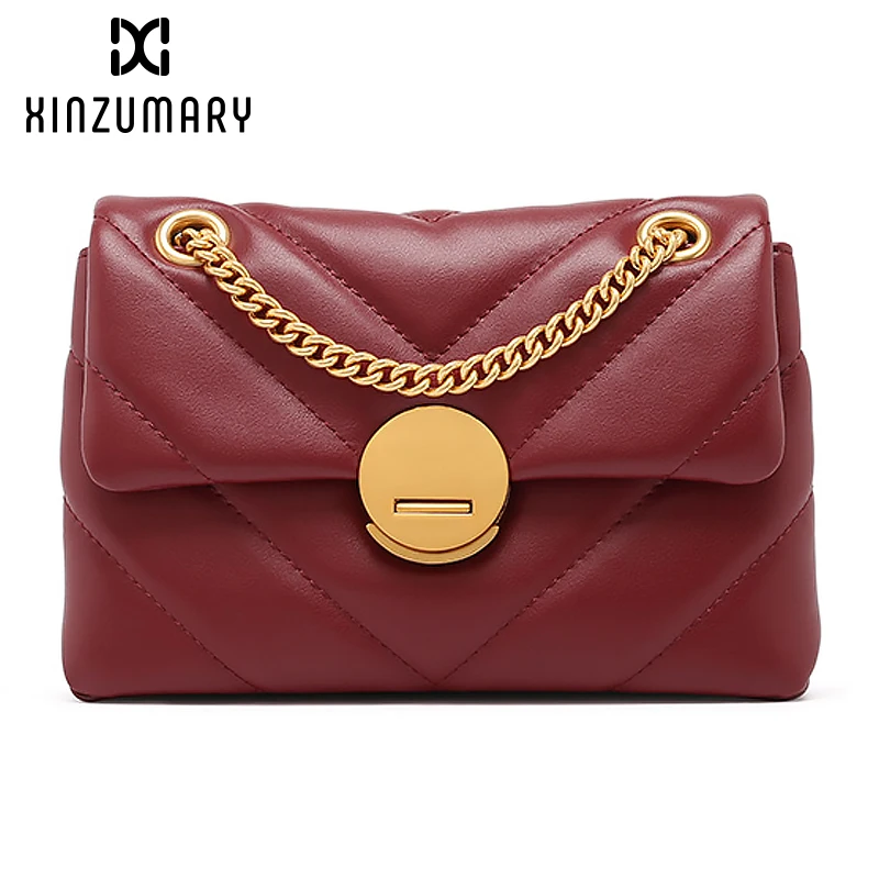 

Solid color vintage leather crossbody bags women's designer Wild Messenger bag female fashion square bag Messenger bags women