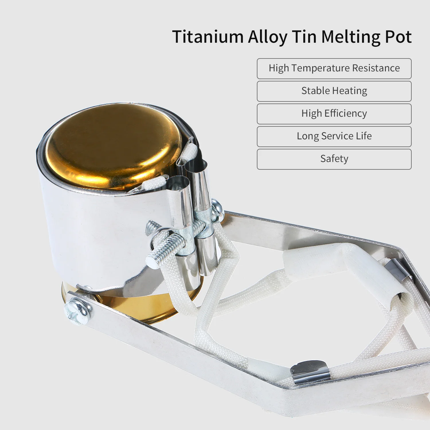 Портативный оловянный горшок 150 Вт/250 Вт/380 Вт Оловянная печь паяльный плавильная