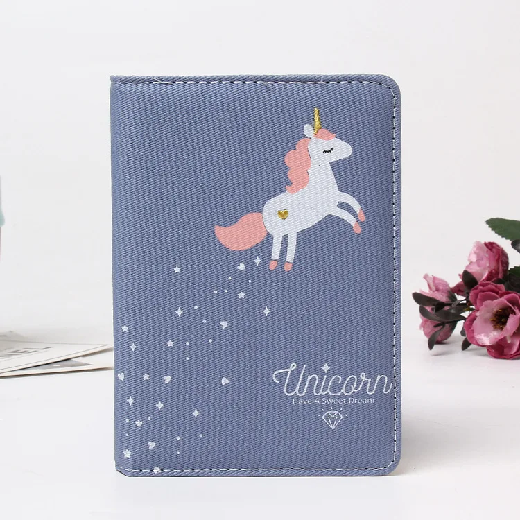 A6 80 sheets A6 Единорог милый тканевый Карманный Bullet Journal планировщик персональный органайзер Еженедельный дневник для путешественников записная книжка с цветными страницами канцелярские товары - Цвет: A6 80 sheets