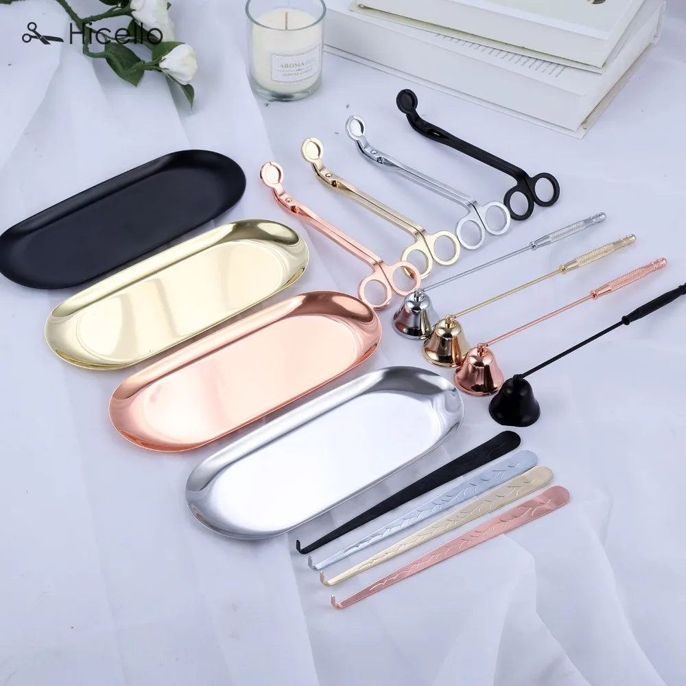 4pcs-set-Candle-Snuffer-Trimmer-Hook-Tray-Dipper-Candle-scissors-Accessory-Stainless-Steel-Extinguisher-Flame-Home (1)
