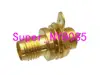 Connector SMA female jack Nut bulkhead handle solder panel mount straight ► Photo 2/5