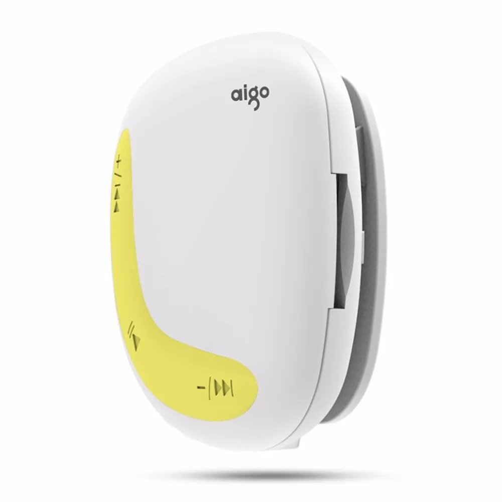 Aigo мини MP3-плеер Macaroon двойной цвет задняя клипса с Micro TF/SD слот для карт Спортивный MP3 музыкальный плеер+ USB линия передачи данных