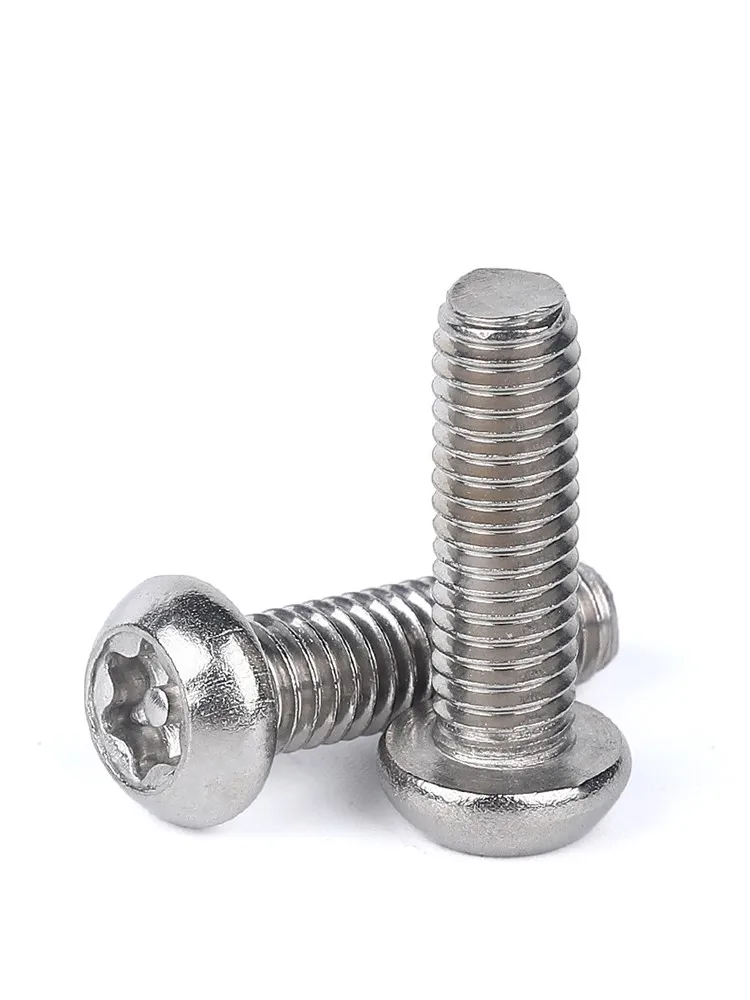 Lot De 5 Vis à Tête Bombée Torx M8x40mm - Acier Inoxydable 304 (Uxcell)
