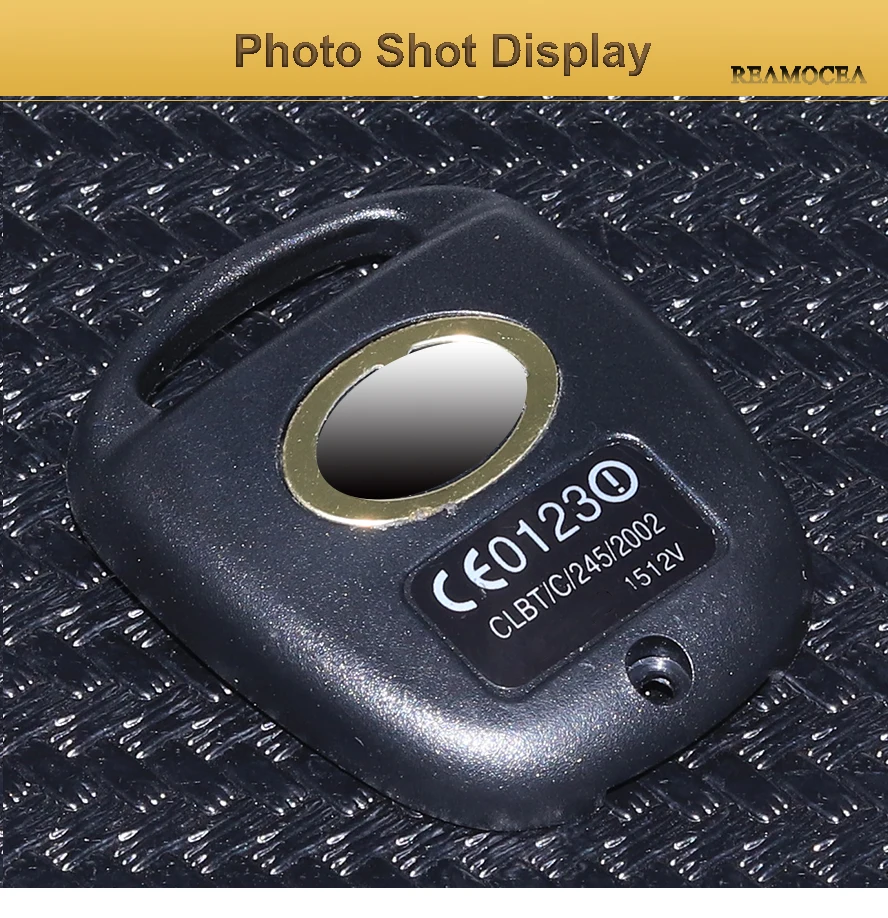 Reamocea CLBTC2452002 3 Button Short Uncut Blade Remote Key FOB Replacement Shell Case Fit for Lexus ES300 SC430 RX350 RX400h (12)