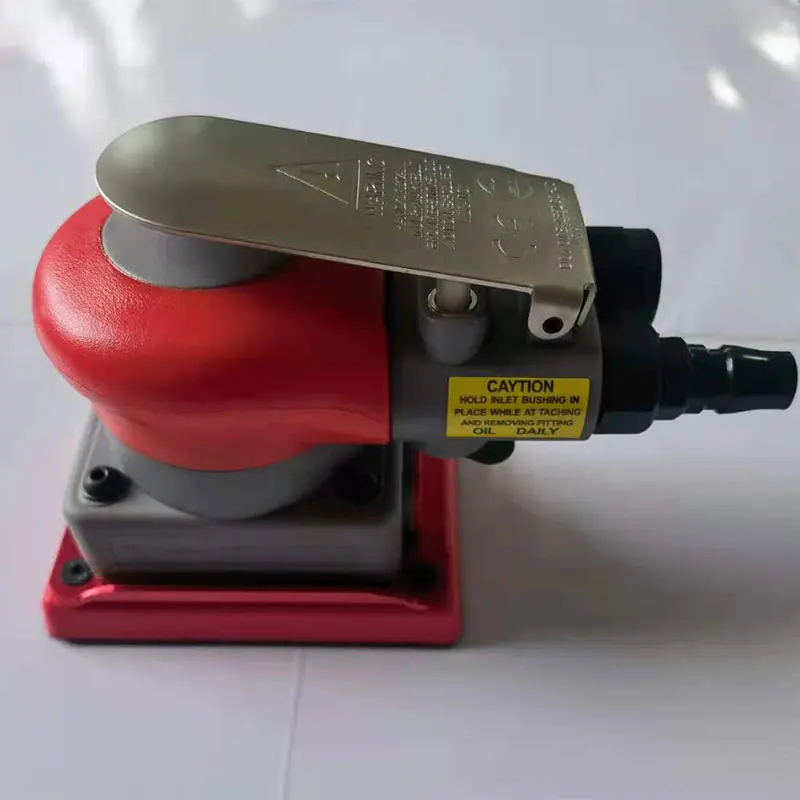 Pneumatic Grinder 75 *100 MM Square For Automobile Paint Polishing Orange Peel Dry Mill Thin Soft Sanding Paper pneumatic grinder