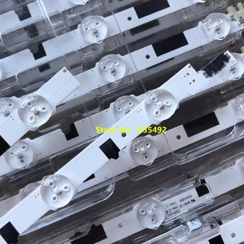 

New 5set=70pcs LED strip Replacement for samsung UE40F6400AK D2GE-400SCA-R3 D2GE-400SCB-R3 2013SVS40F L 8 R 5 BN96-25520A 25521A