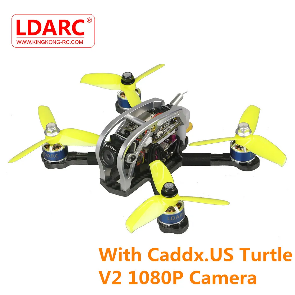 

LDARC 130GTI-HD 133mm F4 OSD 3-4S FPV Racing Drone Quadcopter Multicopter PNP BNF Model w/ Caddx.US Turtle V2 1080P Camera