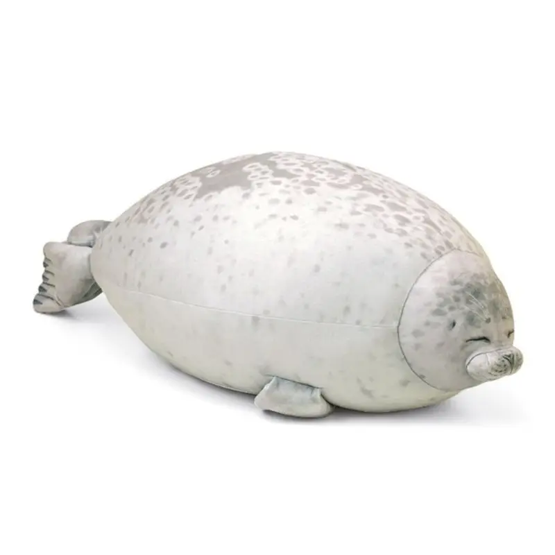 Плюшевые игрушки Chubby Blob Seal хлопковая подушка в виде морских животных мягкая