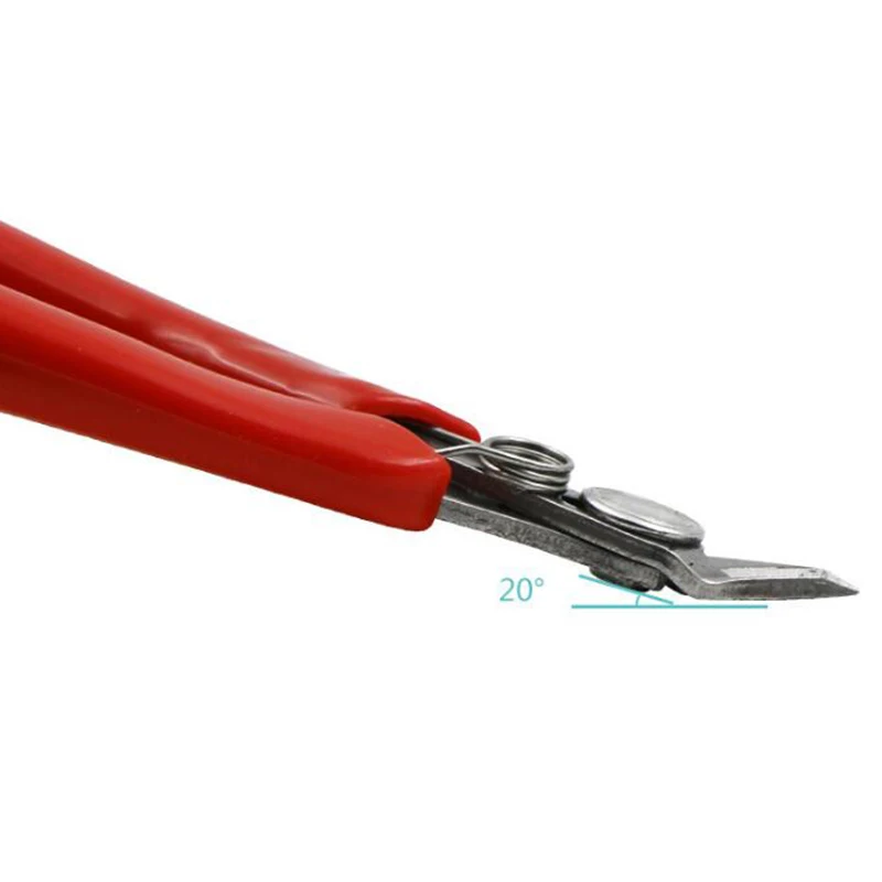 Stainless Steel Wire Cutters Electronic Pliers DIY Diagonal Plier Clamp Wire Cable Cutting Hand Tools
