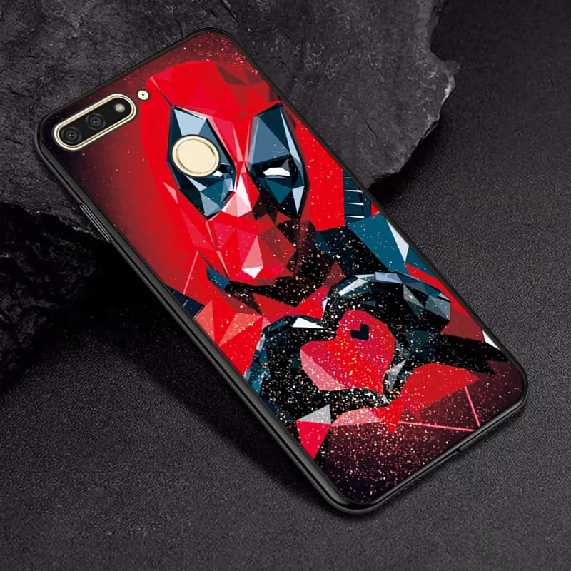 Черный ТПУ чехол для телефона Venom Joker, чехол для huawei P Smart iron Man, Бампер для huawei P Smart, чехол PSmart P Smart Z - Цвет: TPUBLK665