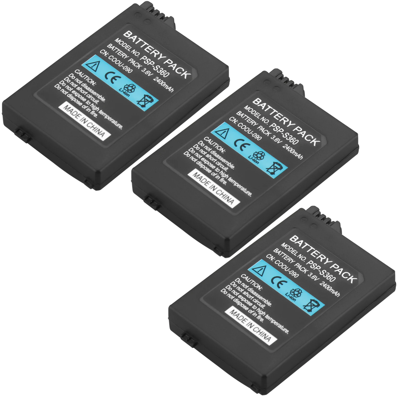 4 шт. 2400 мА/ч, PSP-S360 для sony PSP3004 PSP2001 PSP3001 PSP2008 PSP2004 PSP3002 PSP2000 PSP3000 PSP3008 Батарея для Игровые приставки