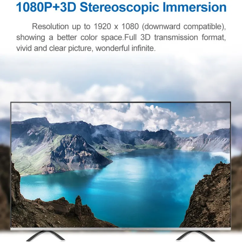 1 в 8 Выход HDMI сплиттер 1080P HD видео 3D поддержка адаптер Высокое Разрешение HDMI переключатель