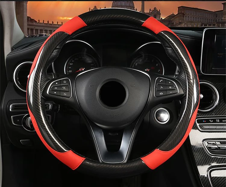Универсальные аксессуары для интерьера, чехол на руль, подходит для KIA Morning Picanto Rio ceeed Stonic hyundai i10 i20 Ioniq i30 Kona