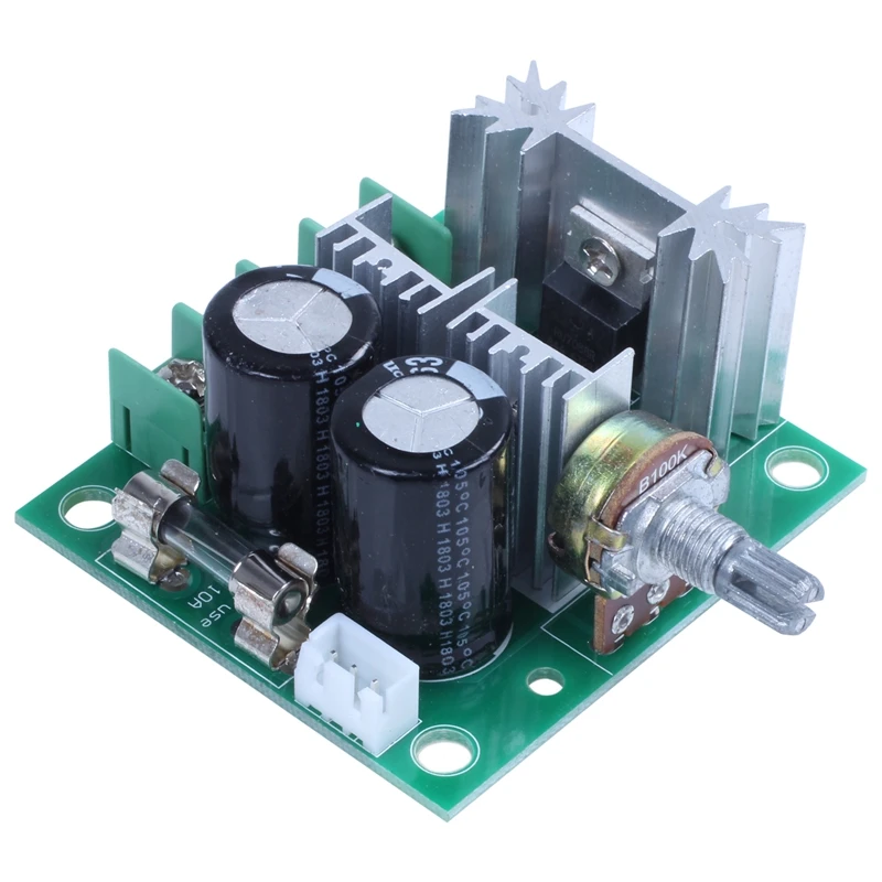Регулятор скорости 10 А ШИМ двигатель постоянного тока 12 V-40 V 13khz управление