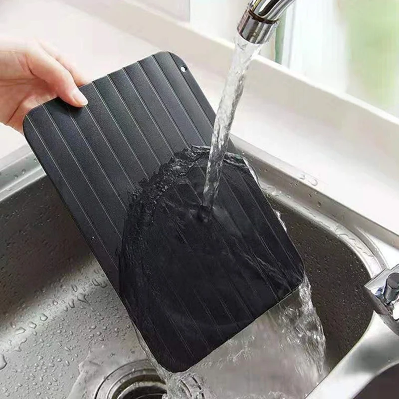 Алюминиевая плита для размораживания стейк замороженная еда Мясо Быстрая