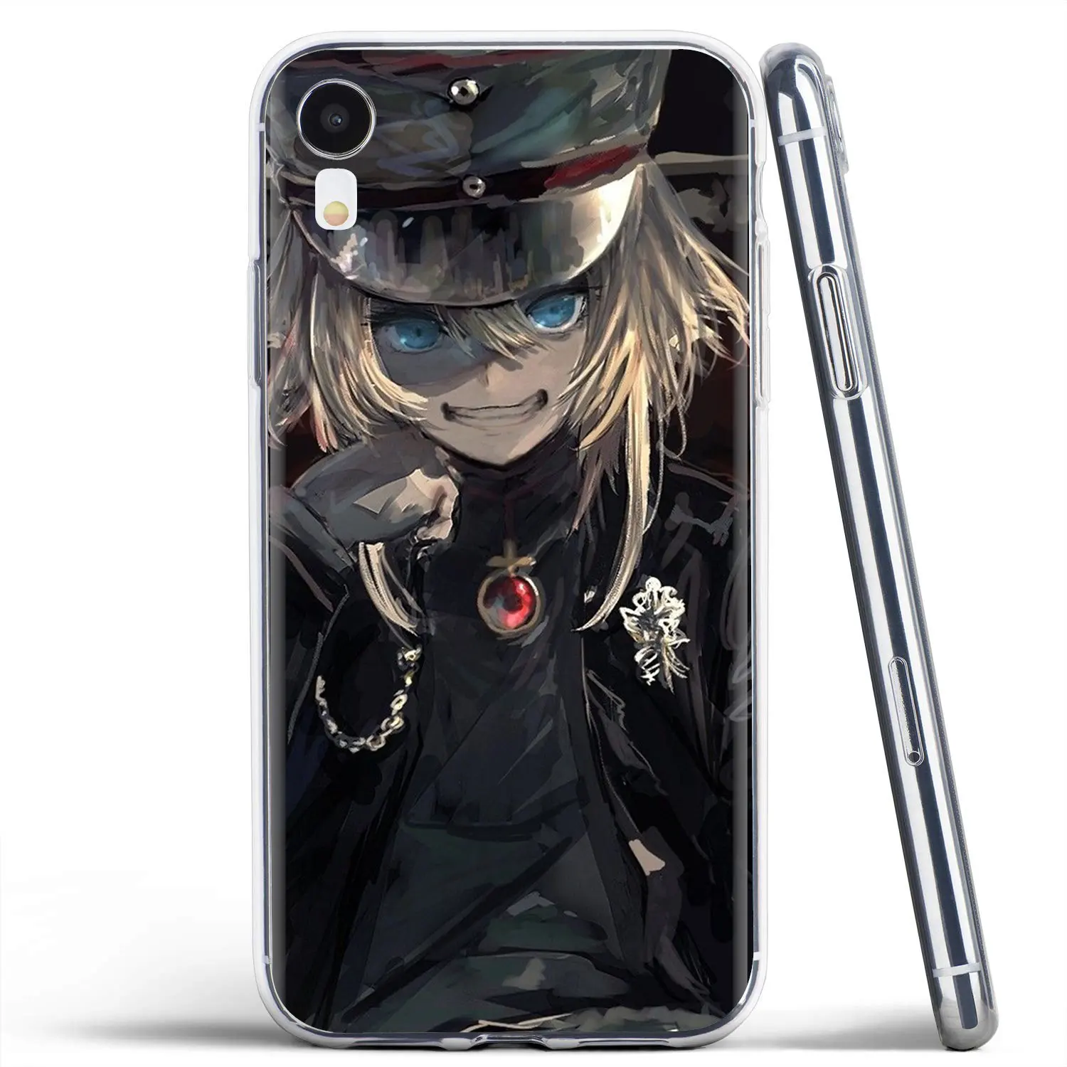 Цветной силиконовый чехол для телефона Youjo Senki anime Huawei Honor Y5 2018 2019 8S 9X Pro 20 10 10i Lite |