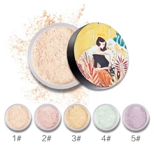 Натуральный минеральный порошок контроль масла свободный порошок для голой выпечки водонепроницаемый Гладкий лицевой рассыпчатая пудра для кожи принадлежности для макияжа