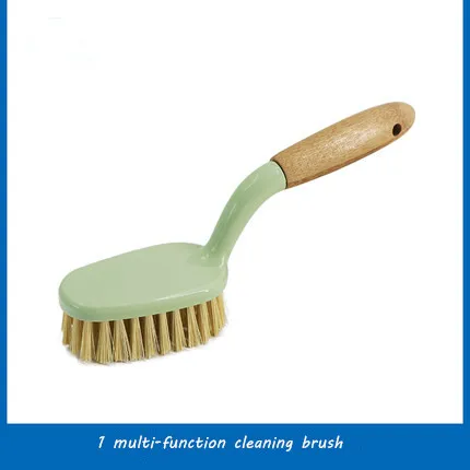 1 wide head brush Многофункциональная щетка кухонное приспособление для чистки в ванной комнате, чистящая щетка для окон, инструмент для мытья плитки, инструменты для жесткой очистки пола - Цвет: 1 wide head brush