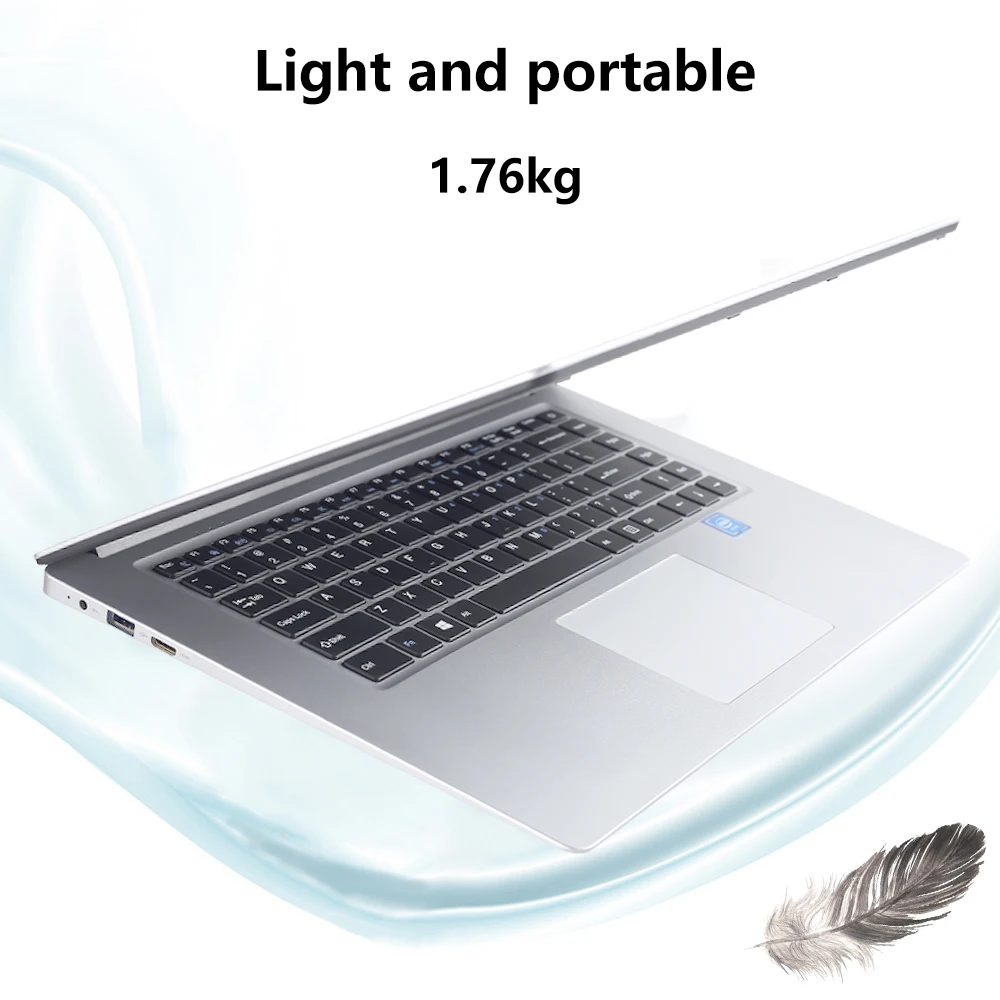 15.6 inch Laptop With 8G RAM 512G 256G 128G SSD Gaming Laptops Ultrabook intel j3455 Quad Core Win10 Notebook Computer