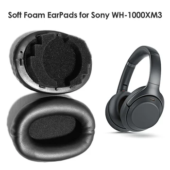 

Wireless Wired Headphone Accessories 1 Pair Replacement Ear Cushions Earpads for Sony WH-1000XM3 Headphones Ear Pads