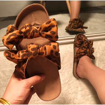 

New Summer Sandals Women Shoes Fashion Bow Ladies Slides Sewing Open toe Casual Female Footwear Woman Comfort Flip Flops 2020