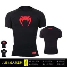 Змеиная шкала с коротким рукавом фитнес ММА Боксерские майки Тигр Муай Тай Рашгард джиу джитсу король боксерская футболка ММА компрессионная