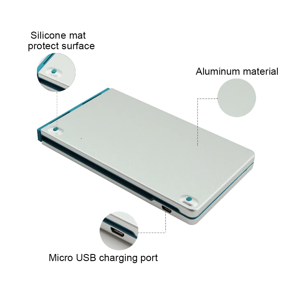 CHYI Bluetooth 3,0 складная клавиатура портативная беспроводная клавиатура Мини 66 клавиш игровая клавиатура для ПК IOS Android Windows ipad планшет